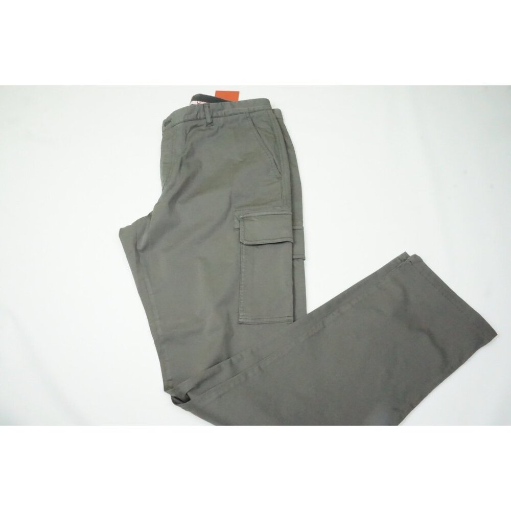 Isaia Tinto Regular Gray Cotton Blend Casual Mens Chino Pants 50R EU NEW